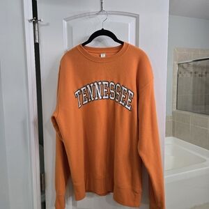 Women's Zoozatz TENNESSEE‎ Vintage Wash Orange Long Sleeve Sweatshirt Medium